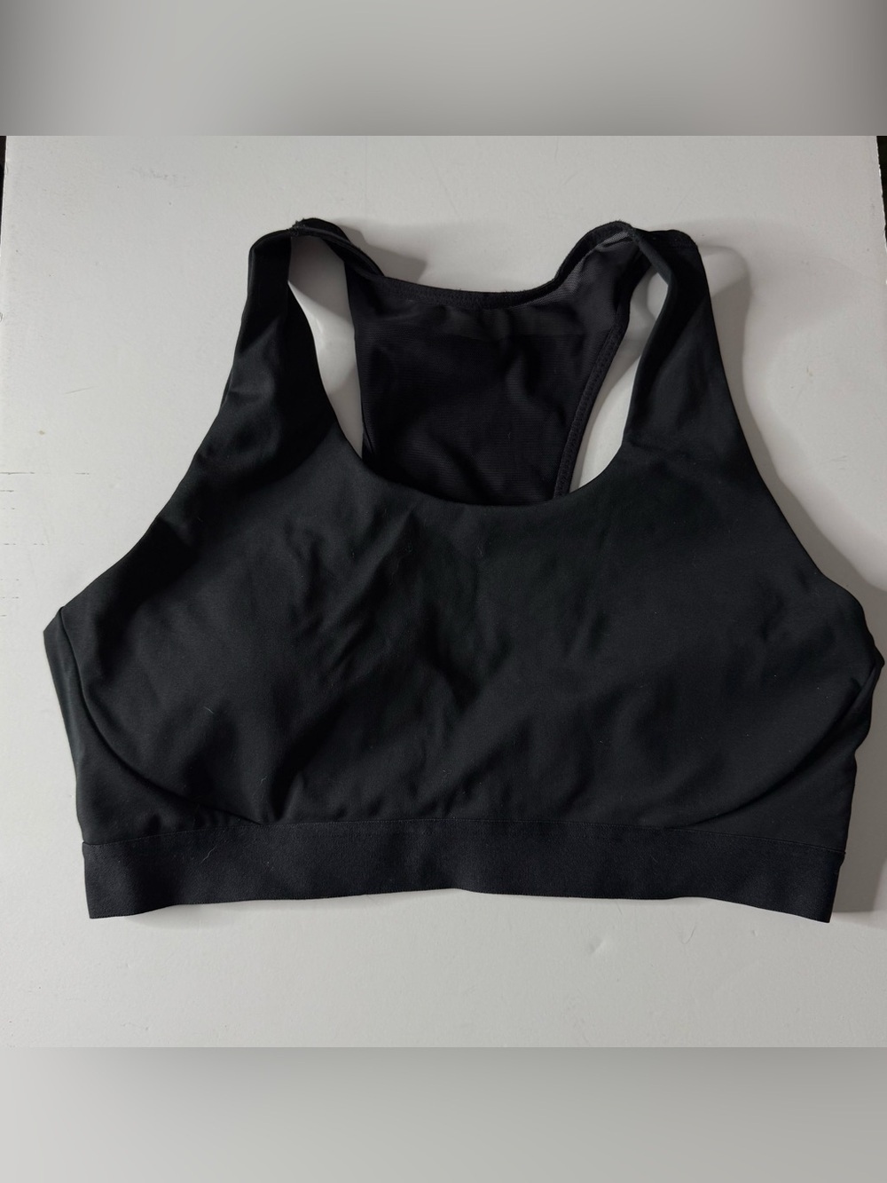 New Balance Black Racerback Sports Bra